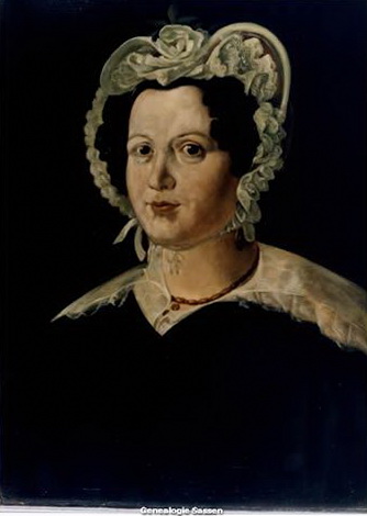 portret Henrica Francisca van der Monde