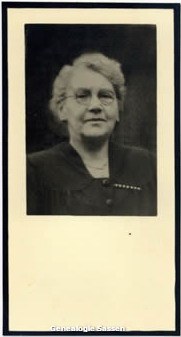 bidprentje Maria Coleta Ludovica van Weel (foto)